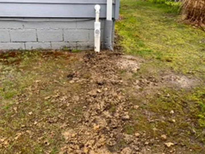 Pump & Gutter Discharge Lines project photo by Sferra Waterproofing
