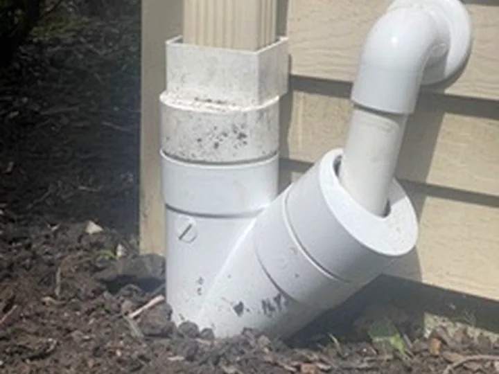 Pump & Gutter Discharge Lines project photo by Sferra Waterproofing
